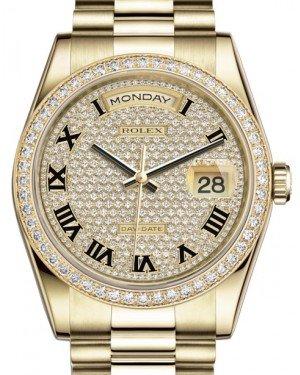 Rolex diamond pave dial Clearance