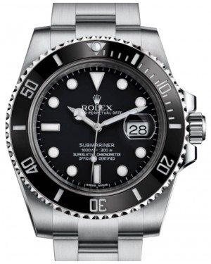 Rolex Submariner Date Stainless Steel Black Dial & Ceramic Bezel Oyster Bracelet 116610LN
