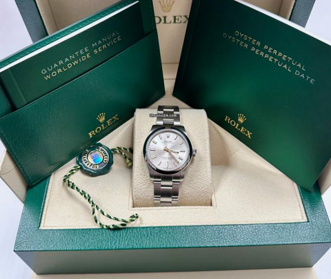 Rolex Oyster Perpetual 31mm Silver Dial 277200 - New
