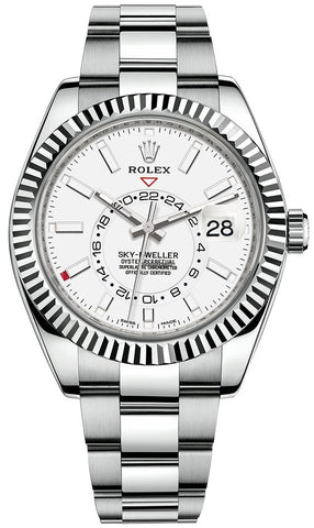 Rolex Sky-Dweller 42mm White Dial 326934