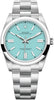 Rolex Oyster Perpetual 41mm Turquoise Tiffany Blue Dial 124300 NEW 2022