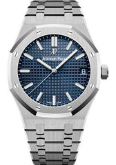 Audemars Piguet Stainless Steel Blue Dial Royal Oak Selfwinding Watch