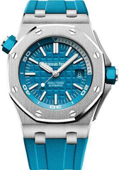 Audemars Piguet Royal Oak Offshore Diver Watch-Blue Dial 42mm-15710ST.OO.A032CA.01 - NY WATCH LAB 
