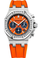 Audemars Piguet Royal Oak Offshore Selfwinding Chronograph Watch-Orange Dial 37mm-26231ST.ZZ.D070CA.01 - NY WATCH LAB 