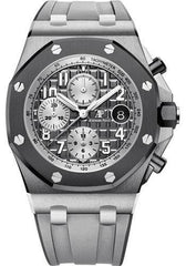 Audemars Piguet Royal Oak Offshore Selfwinding Chronograph Watch-Grey Dial 42mm-26470IO.OO.A006CA.01 - NY WATCH LAB 