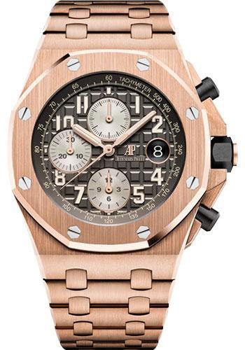 Audemars Piguet Royal Oak Offshore Selfwinding Chronograph Watch-Grey Dial 42mm-26470OR.OO.1000OR.02 - NY WATCH LAB 
