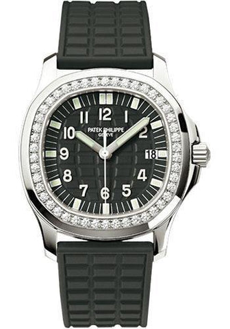 Patek Philippe 35.2mm Aquanaut Luce Watch Black Dial 5067A - NY WATCH LAB 