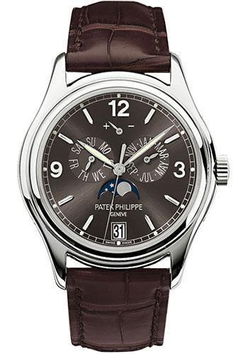 Patek Philippe 39mm Annual Calendar Compicated Watch Gray Dial 5146G - NY WATCH LAB 