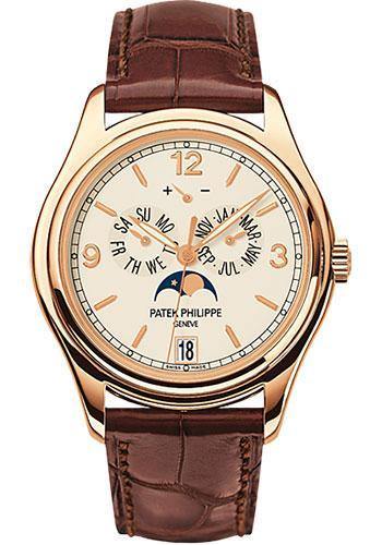 Patek Philippe 39mm Annual Calendar Compicated Watch Cream Dial 5146R - NY WATCH LAB 