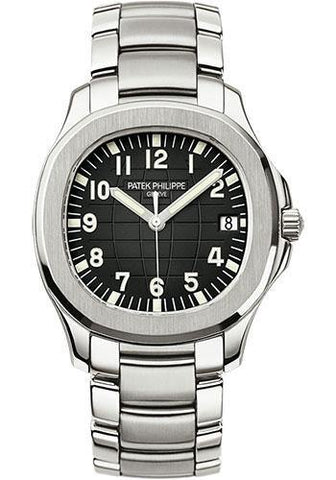 Patek Philippe 40mm Men's Aquanaut Watch Black Dial 5167/1A - NY WATCH LAB 