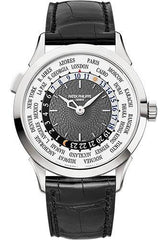 Patek Philippe 38.5mm World Time Complicated Watch Gray Dial 5230G - NY WATCH LAB 