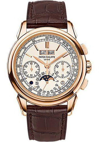 Patek Philippe 41mm Men Grand Complications Perpetual Calender Chronogragh Watch Silver Dial 5270R - NY WATCH LAB 