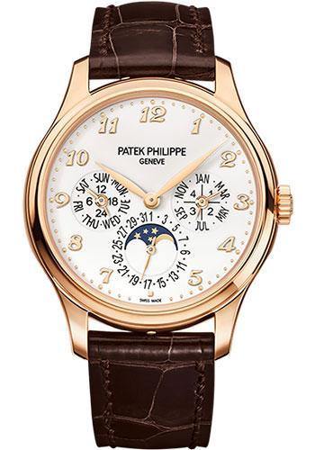 Patek Philippe 39mm Men Grand Complications Perpetual Calender Moonphase Watch Ivory Dial 5327R - NY WATCH LAB 