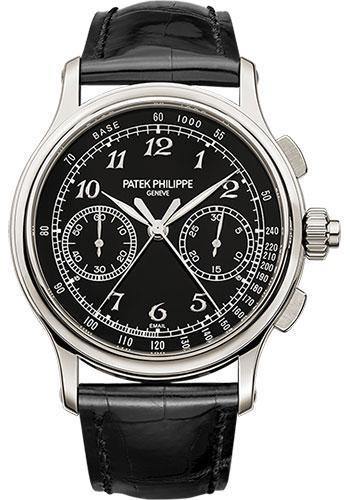 Patek Philippe 41mm Split-Seconds Chronograph Grand Complications Watch C Dial 5370P - NY WATCH LAB 