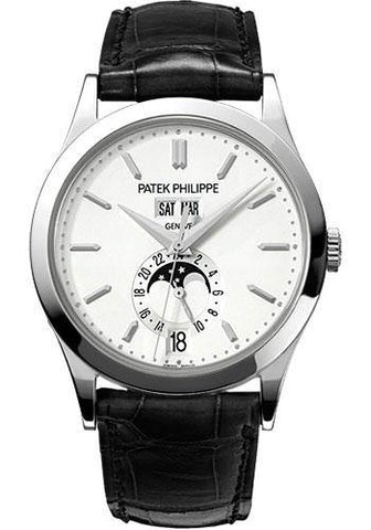 Patek Philippe 38mm Annual Calendar Complicated Watch Opaline Dial 5396G - NY WATCH LAB 