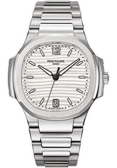 Patek Philippe 35.2mm Ladies' Automatic Nautilus Watch Opaline Dial 7118/1A - NY WATCH LAB 