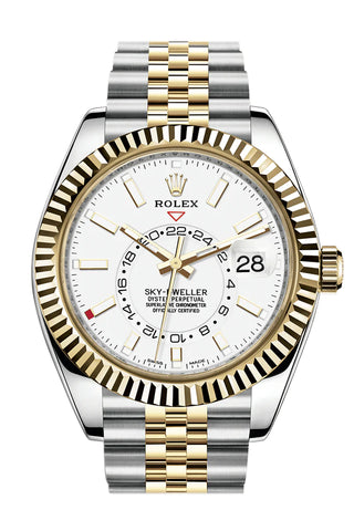 Rolex Sky-Dweller 326933 White Jubilee Bracelet