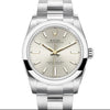 Rolex Oyster Perpetual 34mm Silver Dial 124200 2023 New