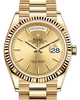 Rolex Day-Date 36mm Champagne Index Dial President 128238