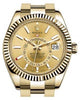 Rolex Sky-Dweller 42mm Yellow Gold - Champagne Dial - Oyster Bracelet 326938
